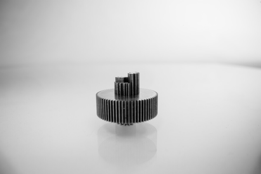 Gear Wheel with External and Internal Teeth detail