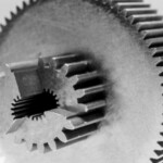 Gear Wheel with External and Internal Teeth detail