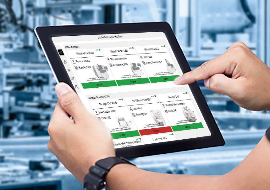 Nahtlose Integration von Maschinen